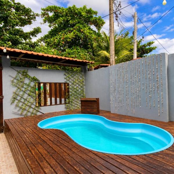 Casa com Piscina a 40 metros do Mar by La Playa