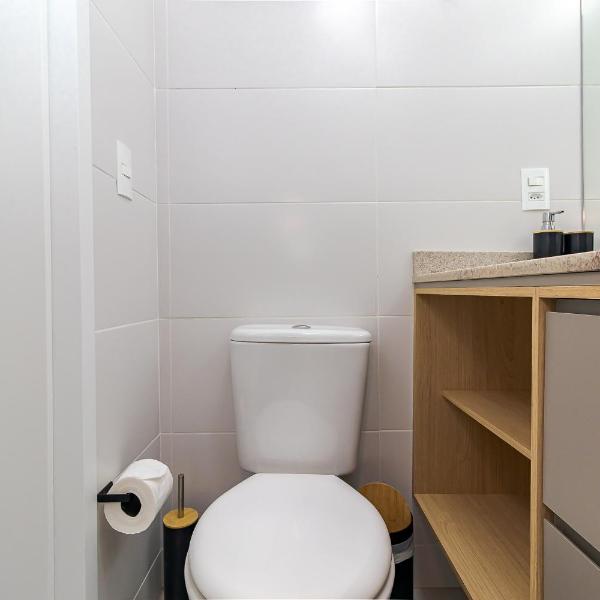Apartamento 1308 - Manhattan Tower · Studio no centro p/3 | Sacada fechada, Wi-Fi & A/C - Foto 3