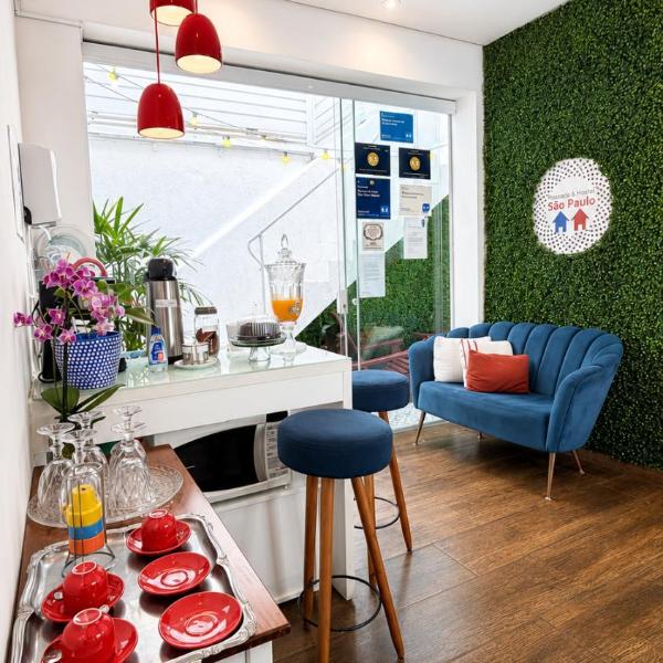 Pousada e Hostel São Paulo Comfort - Bairro Pinheiros, próximo Hospital das Clínicas e Incor, Oscar Freire, Av Paulista, Allianz, Vila Madalena e fácil acesso ao Ibirapuera e Morumbi - Foto 4
