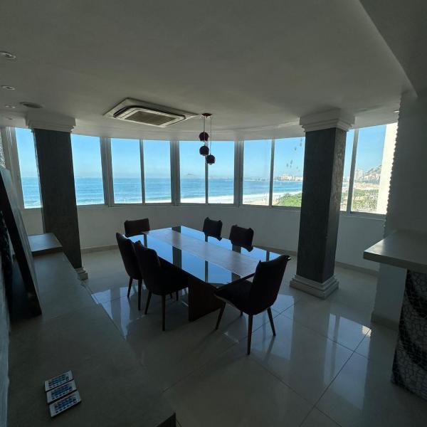 Real Apartments 346 - Incrível frente ao mar Copacabana 3 quartos Alto nível