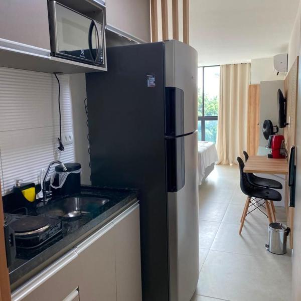 Lindo flat, Porto de Galinhas, próximo a praia, piscina, garagem coberta - Foto 5