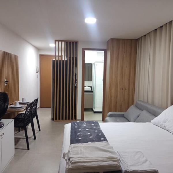 Lindo flat, Porto de Galinhas, próximo a praia, piscina, garagem coberta - Foto 2