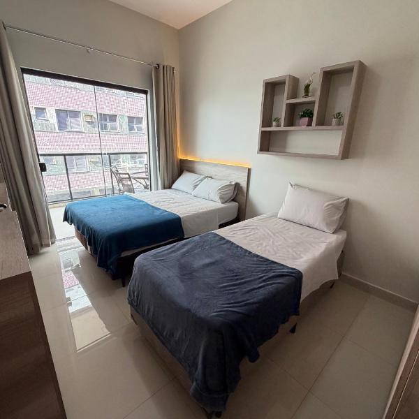 Apartamento moderno I 1 quarto I 1 rua até a praia - Foto 2