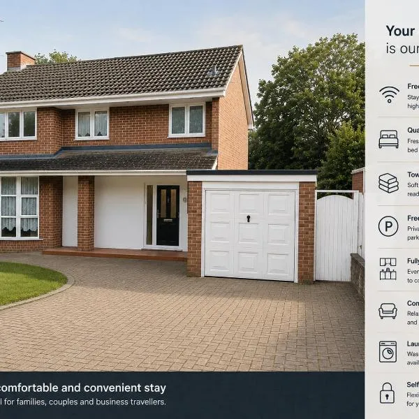 Three Bed Detached Property, hotell sihtkohas Frimley