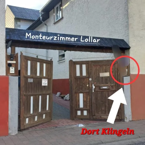 Lollar में, होटल Monteurzimmer Lollar