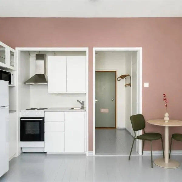 Beautiful studio in the heart of Kallio, viešbutis Helsinkyje