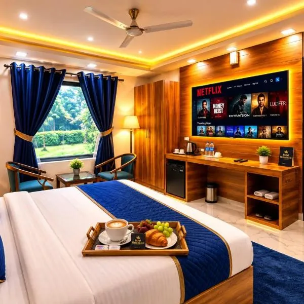 Hotel Aura Bellamonts Near Delhi Airport- Free Airport PickUp & Drop , Breakfast & Dinner Complementary, hotel v destinácii Gurugram