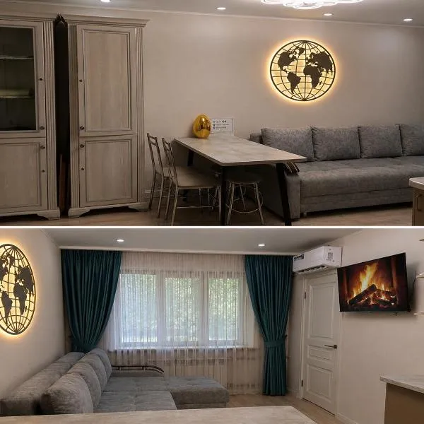 3 комнатная квартира Аэропорт, hotel en Turksib