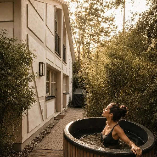 TauberChalet I Boutique Private Spa Ferienhaus I Slow Mornings I Warm Water I Quiet Luxury, hotel a Rothenburg ob der Tauber