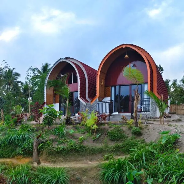 Glen Bungalow Tetebatu、テテバトゥのホテル
