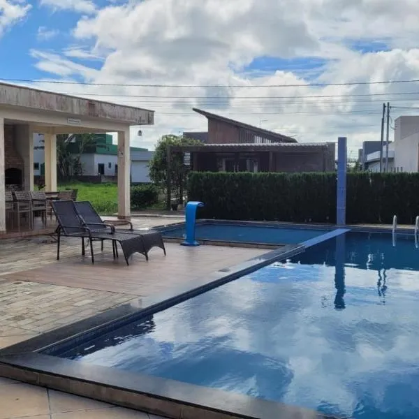 Casa espaçosa churrasqueira Wi-Fi há 2km do centro, hotel u gradu 'Bananeiras'