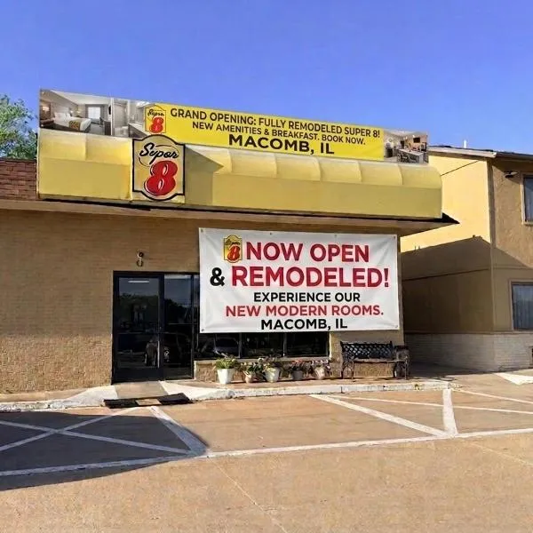 Super 8 by Wyndham Macomb, hotel in Macomb