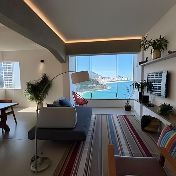 Apartamento sofisticado frente mar no Rio