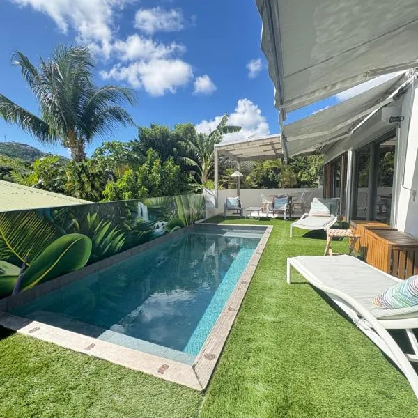 Fully-equipped house with pool、Grande Salineのホテル