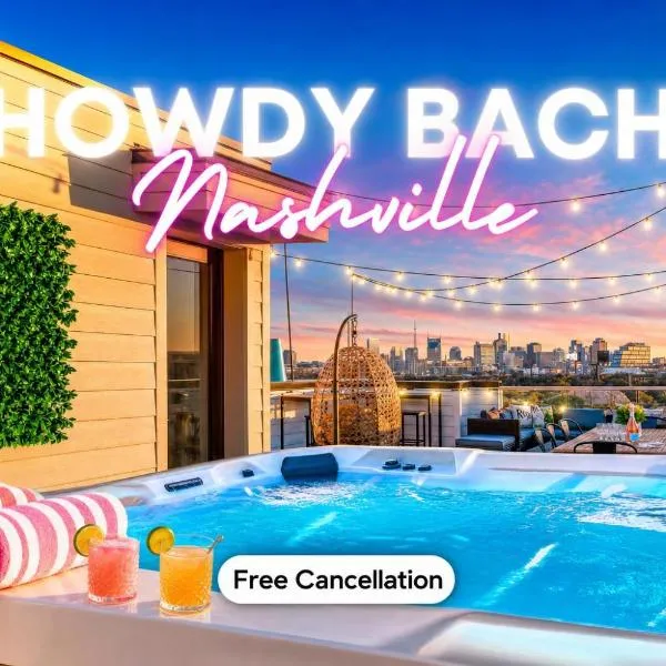 Downtown Nashville Hot Tub Game Room Karaoke, готель у Нашвіллі