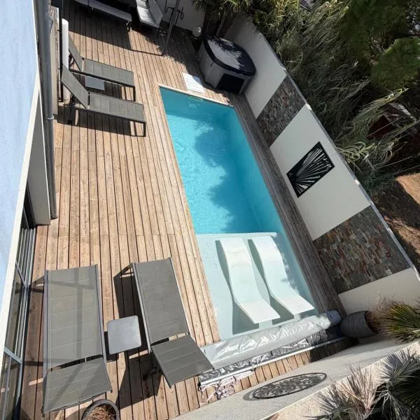 Villa 300m de la mer, Chatelaillon Piscine et SPA, hotel di Châtelaillon-Plage