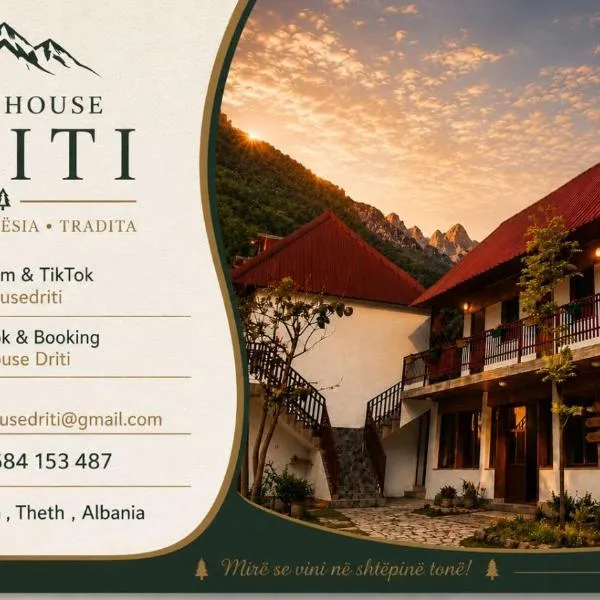 Guesthouse Driti, hotel in Shkodër