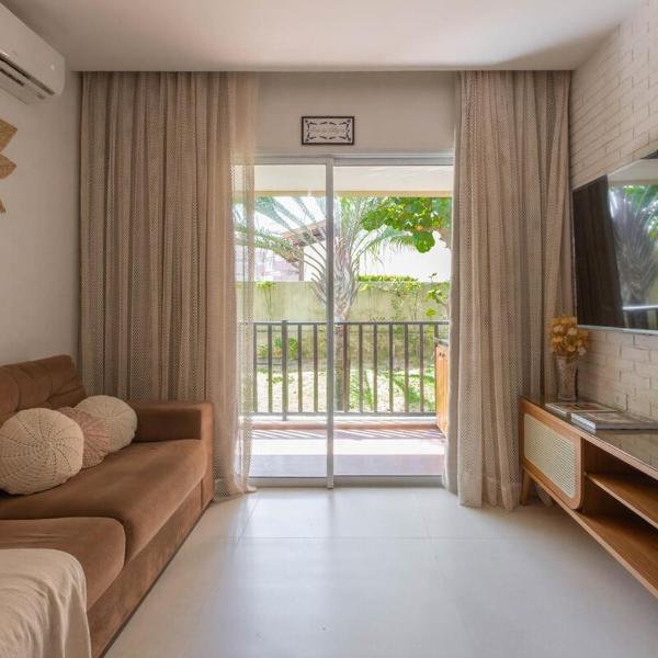 Apartamento NOVO pé na areia 300m para Beach Park