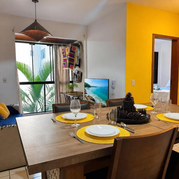 Apartamento a 50 metros de la playa ingleses 1 quarto