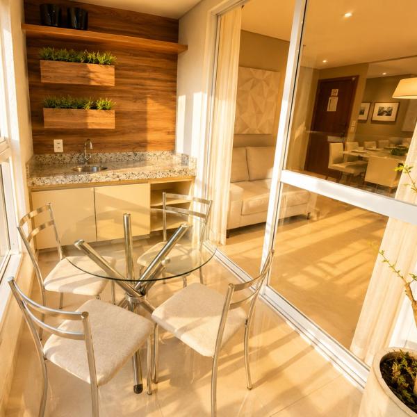 Apto premium 2Q no The Expression | Setor Bueno c/ piscina, Wi-Fi e garagem - Foto 3