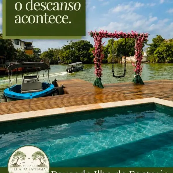 Pousada Ilha da Fantasia & Passeio de Lancha incluso, hotel u Rio de Janeiru