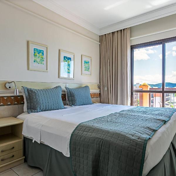 Conforto vista mar em resort pé na areia JBV433