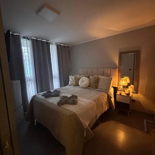 DEPARTAMENTO MODERNO Y COMODO CERCA A MOVISTAR ARENA Y FANTASILANDIA, hotell sihtkohas Santiago