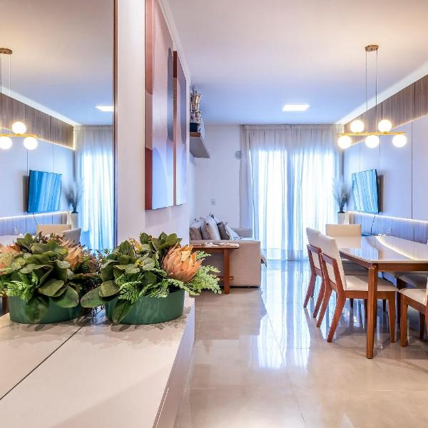 205 Città de san Pietro - Lindo Apto 2 Suítes a 250 Metros do Mar Para até 5 Hospedes - Foto 4