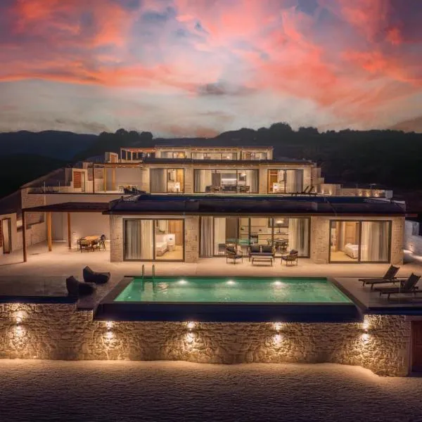 Infinity View Luxury Villas, hótel í Galiá
