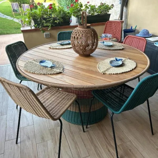Villetta con giardino sulla Spiaggia della Pelosa, hotell i Stintino