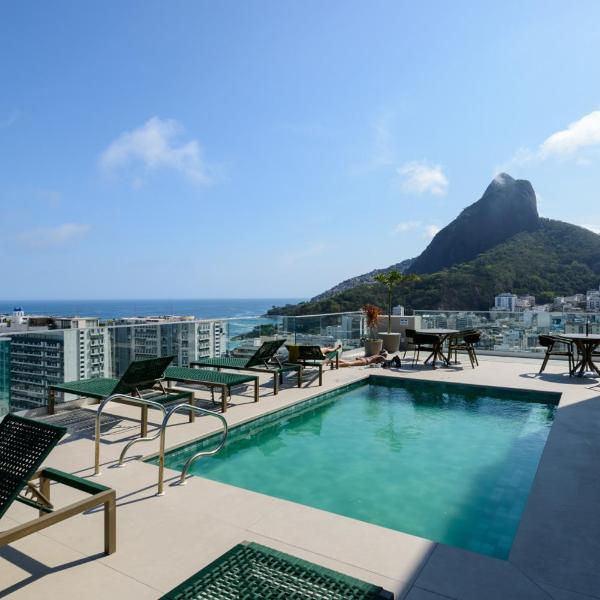 Apart-Hotel luxuoso com vista para os Dois Irmãos!