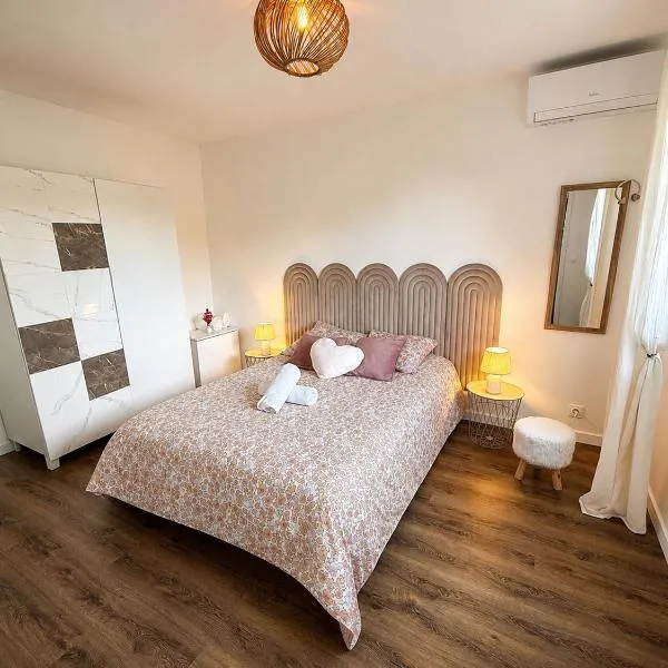 F2cosy climatisé avec terrasse&jardin- Parking Privé - Disneyland à 10 min, hotel Montryban