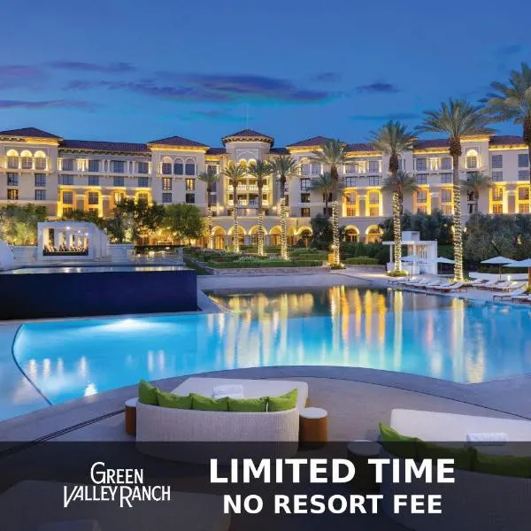 Green Valley Ranch Resort Spa Casino - No Resort Fee, hotell Las Vegases
