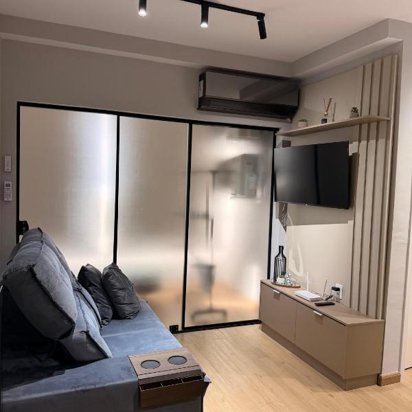 Apê 64 Bela Vista com ar condicionado e garagem - Foto 5