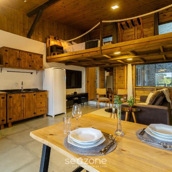Loft moderno com varanda próx a praia NDE0003