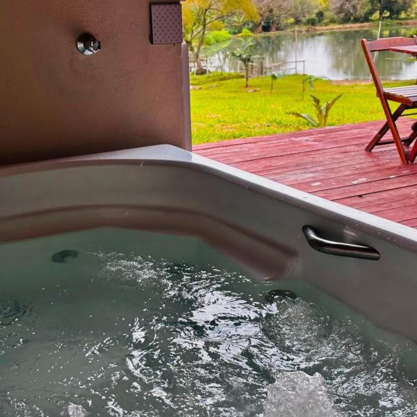 Cabana para casal em meio à natureza - Foto 3