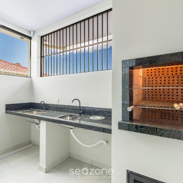 Casa 2Q c/ Churrasqueira 270m Praia RUC0002