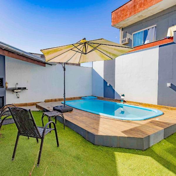 Sobrado c/ Piscina em Itajuba | 3Qts+Ar e Churras