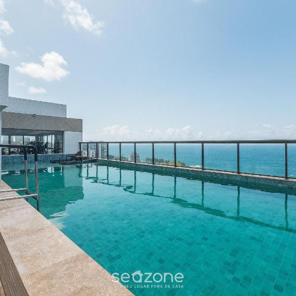Studio em cond. c/ piscina a 220m da Praia BPM0808