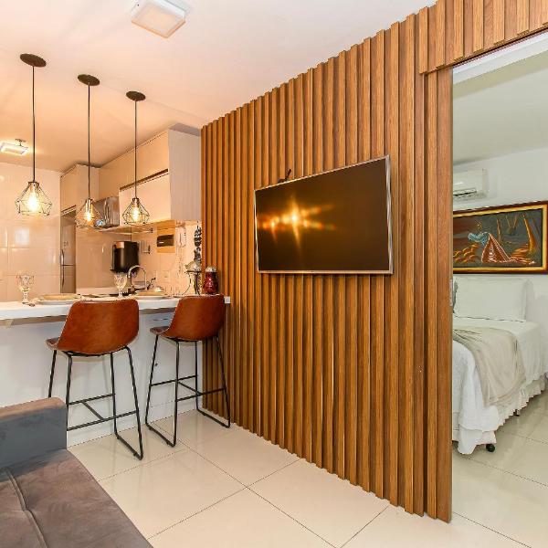 Apartamento completo de 1 quarto no DF Plaza