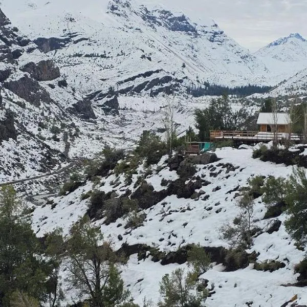 Cabaña Valle del Yeso, hotel u gradu 'El Manzanito'