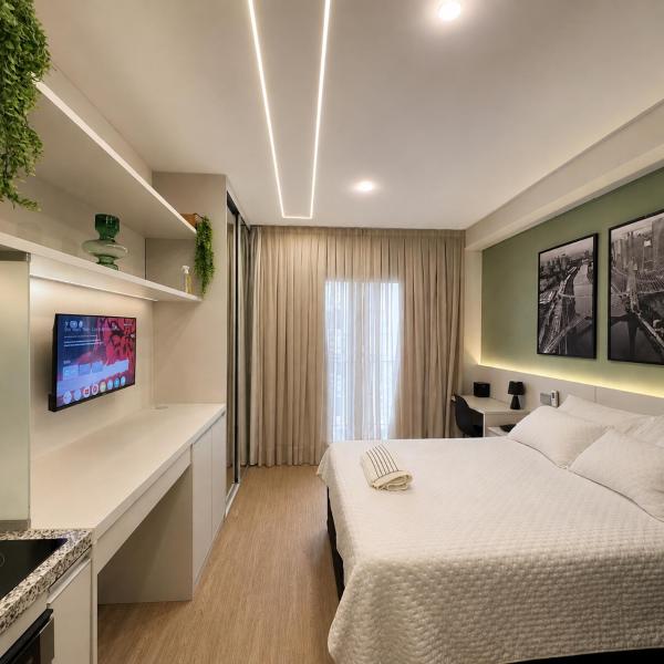Studio Premium Vila Nova Conceição 5 min Parque Ibirapuera