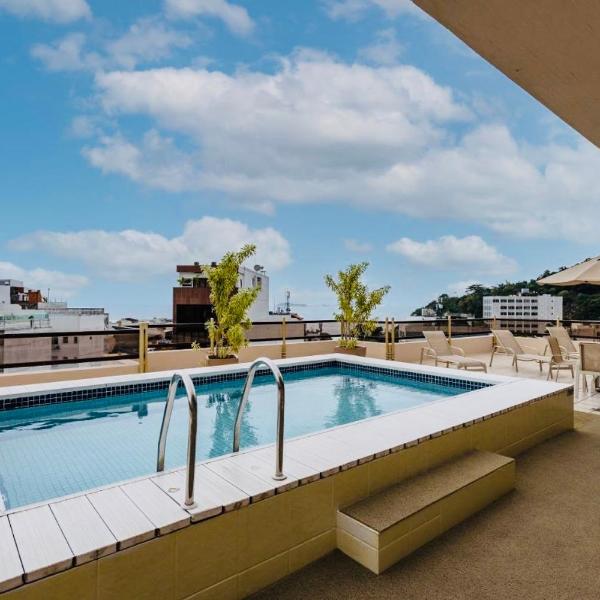 LEBLON INN RESIDENCIAL LUXUOSO com PISCINA, rooftop, academia, sauna, Varanda dentro do apt com VISTA DESLUMBRANTE, limpeza diária estilo hotel , cozinha completa 50 metros do posto 12 pauloangerami DFL15
