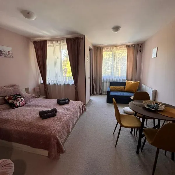 MVS Borovetz Gardens Apart E28 studio, hotell i Borovets