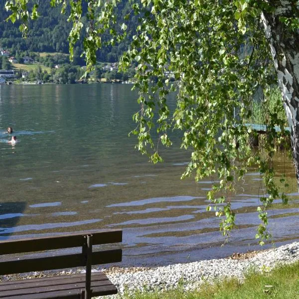 Ossiach में, होटल Merlschober, Wohnung 4, Ossiacher See