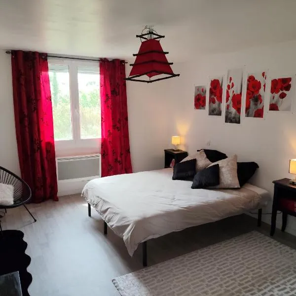 Chambre d'hôtes en campagne avec petits déjeuners: Châtelaudren-Plouagat şehrinde bir otel