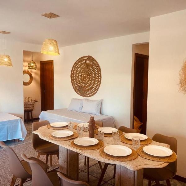 Casa charmosa para 10 | 300m da Praia do Forte