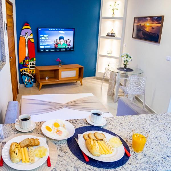 Recreio - Flat Praiano a 9 min a pé da Praia com Ar e Wi-fi