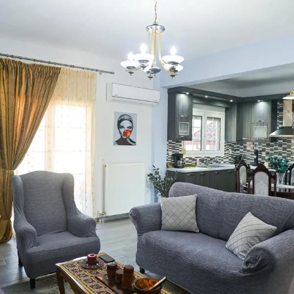 Apartment with Mountain View, hotel in Kato Loutraki