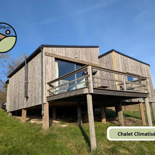 Au Chalet Bourguignon 5, хотел в Salives